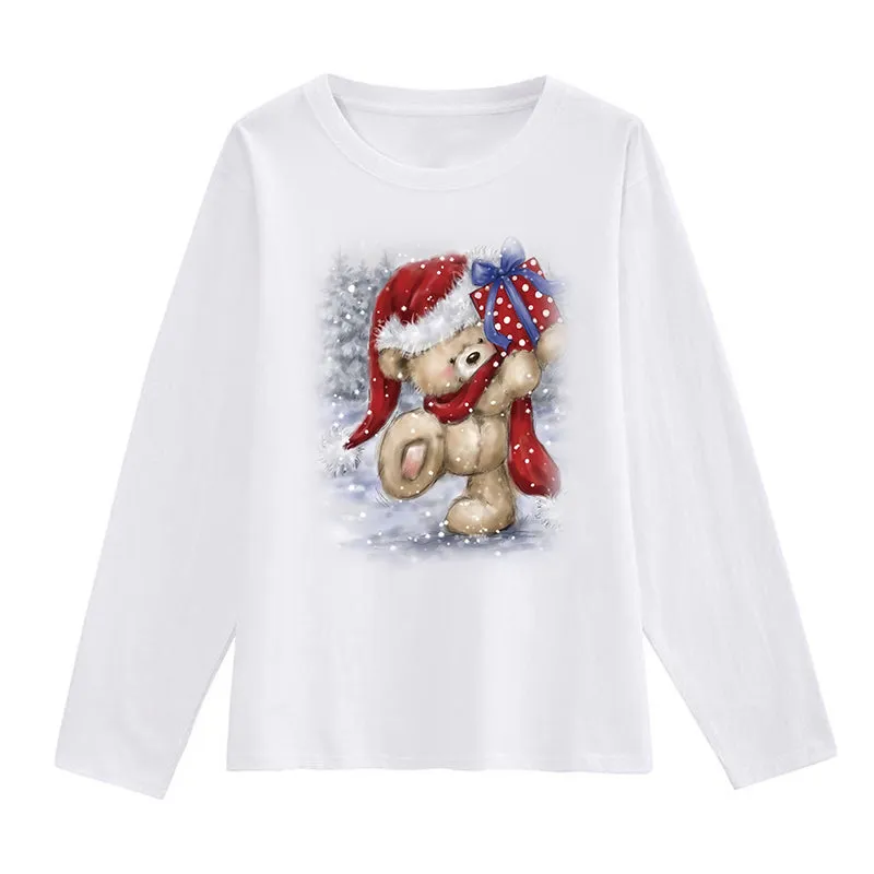 2022 Christmas Deer Women's T-Shirts
