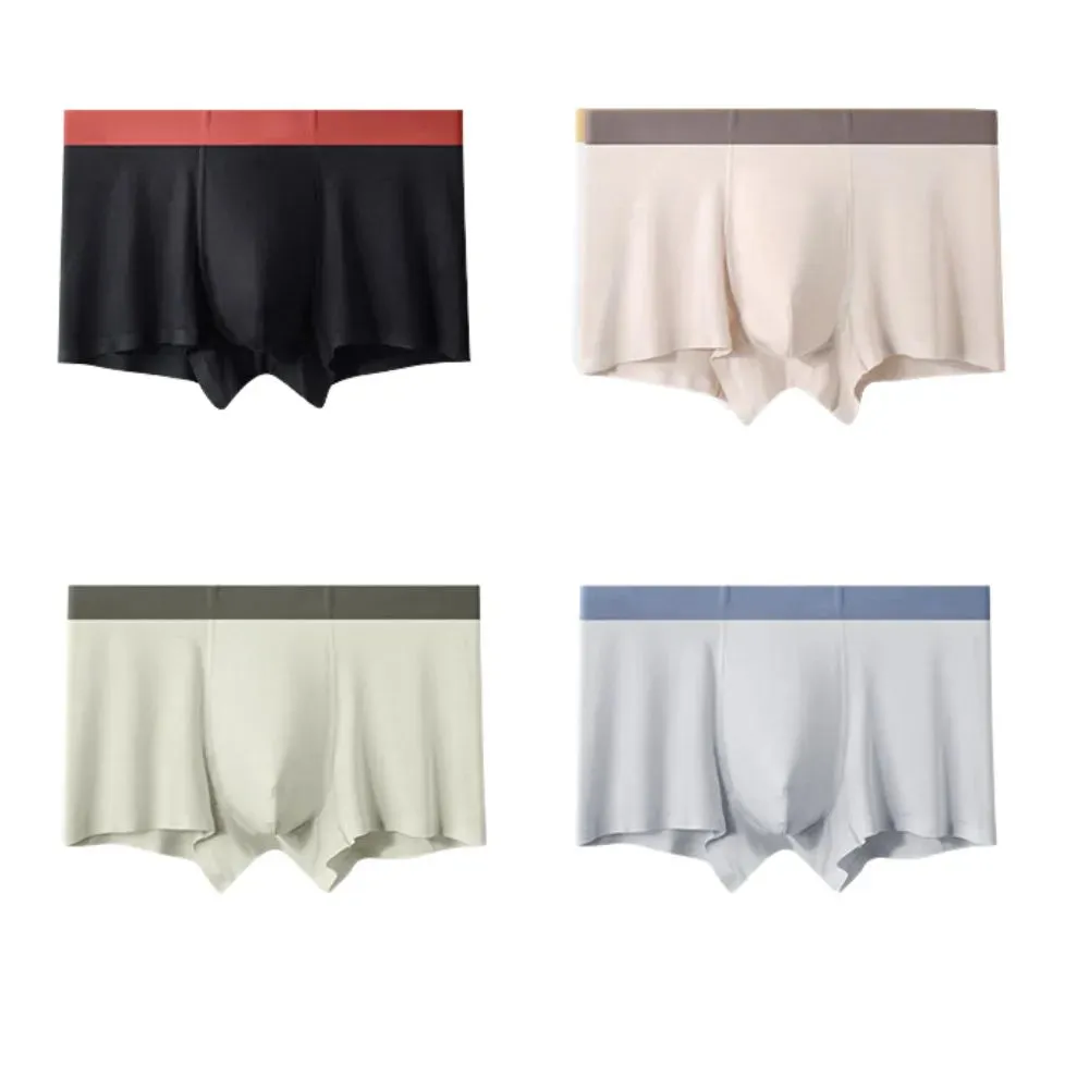 4 pack Men's Modal Trunks - JEWYEE XN132