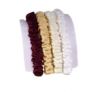 4 Pack Mini Silk Hair Ties - Joven - dropshipping