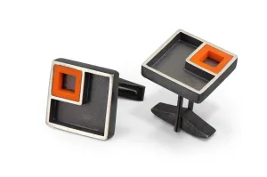 Abstract Cuff Links