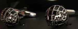 Abstract Globe Cufflinks