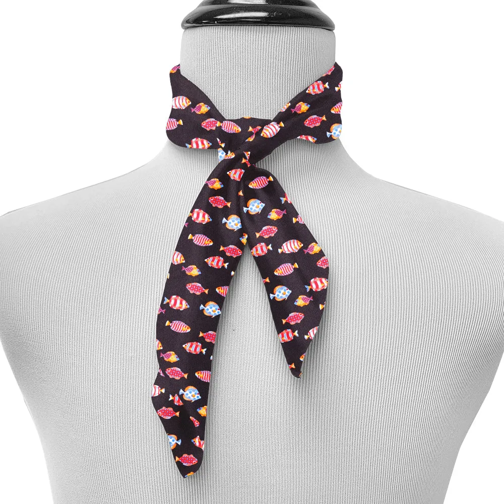 Acquario Onyx - Silk Neckerchief