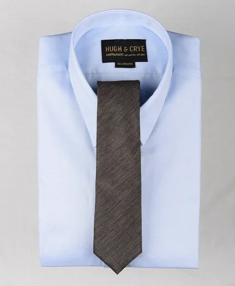Agency Brown Pattern Tie