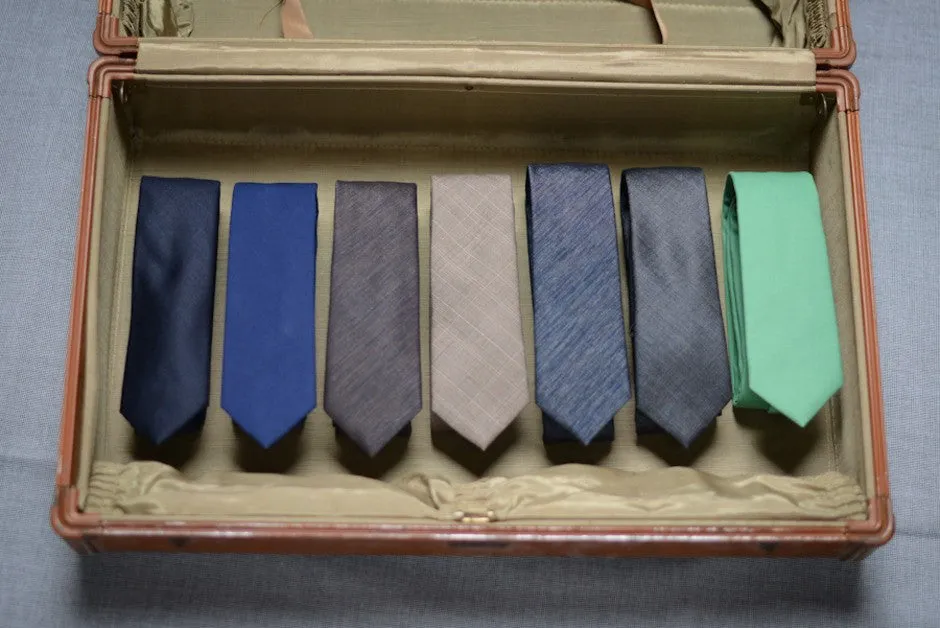 Agency Brown Pattern Tie