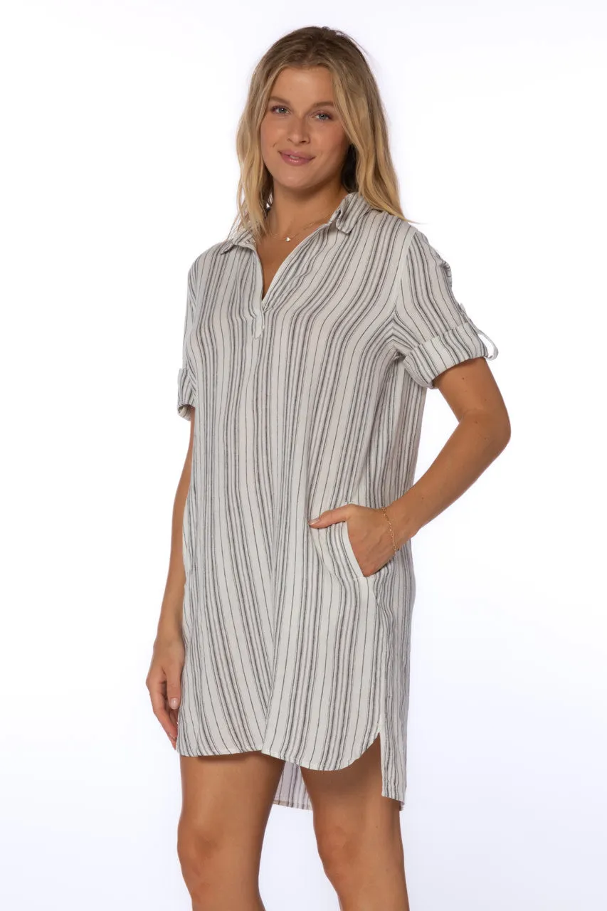 Aria Striped Dress