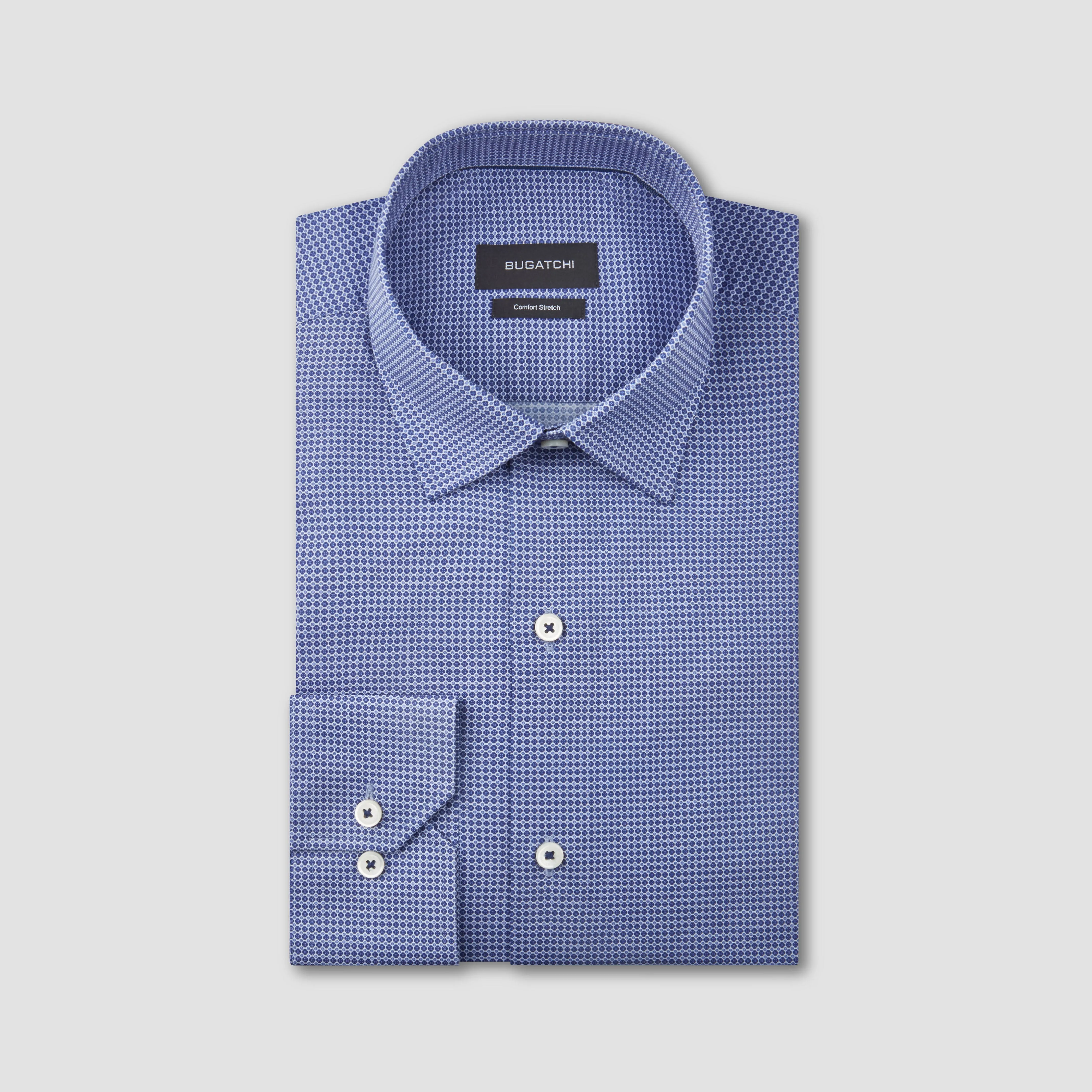 Arthur Abstract Print Dress Shirt