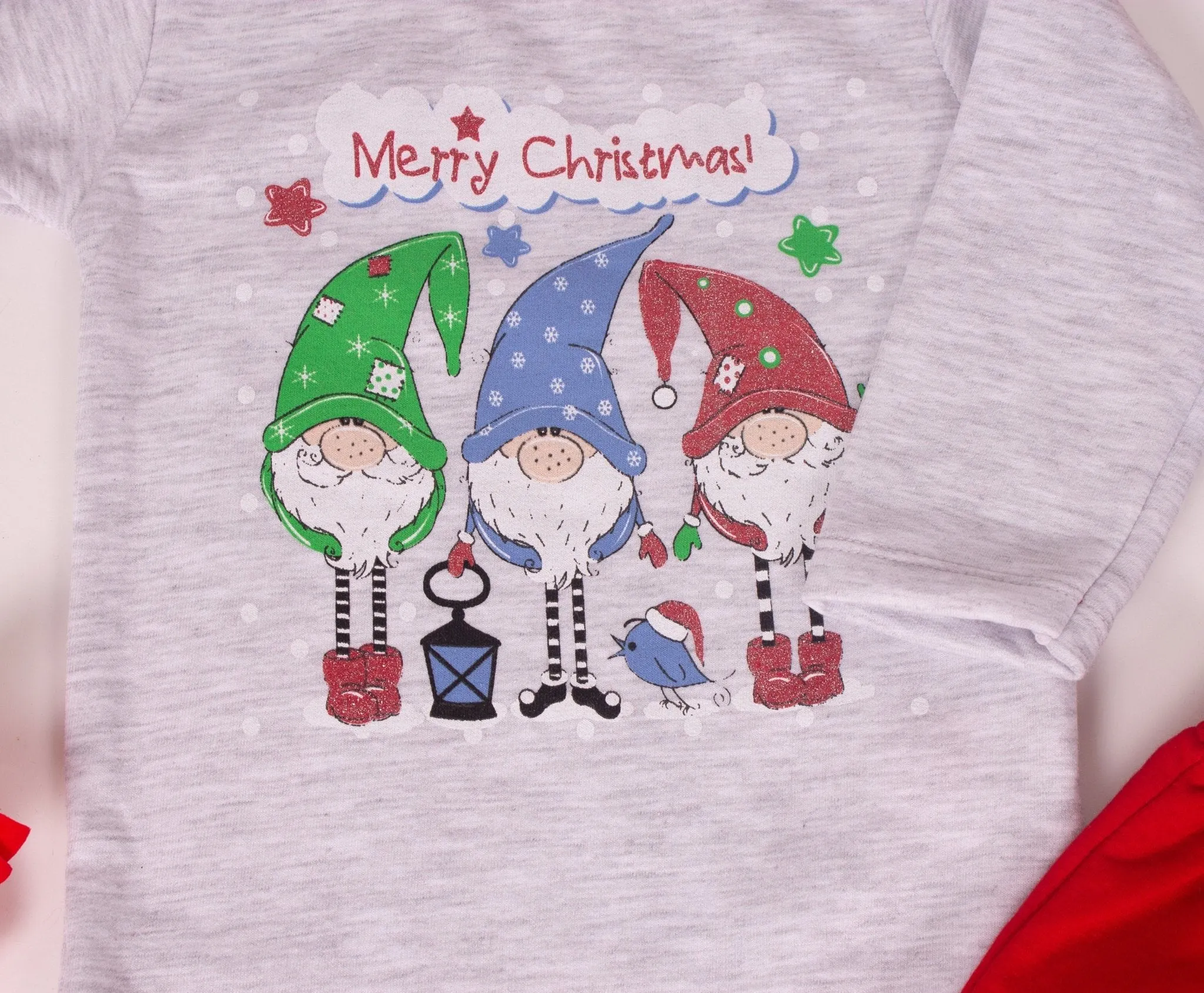 Baby's Christmas Bodysuit Set