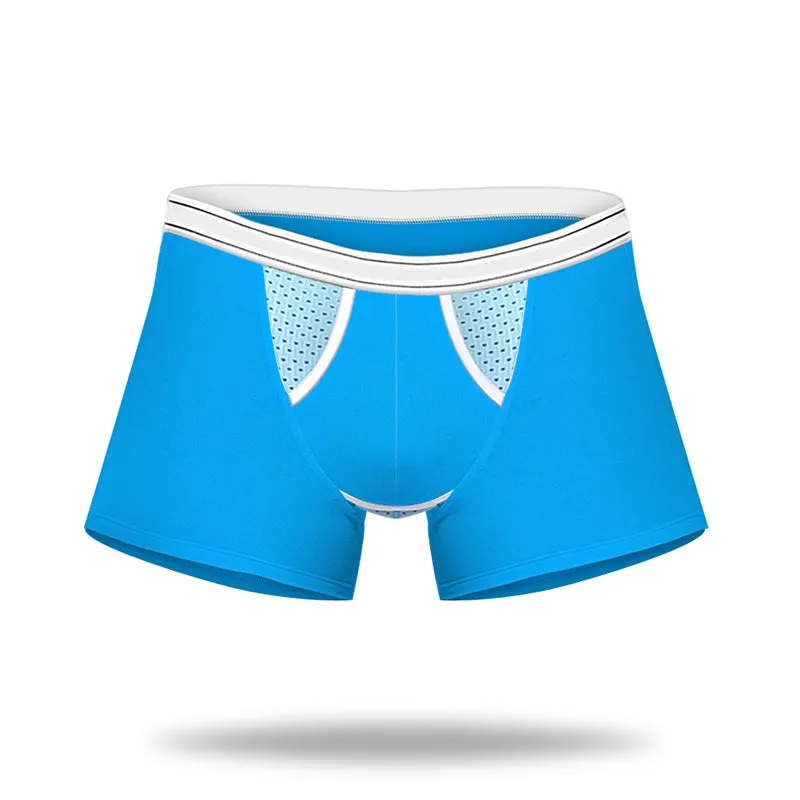 Bamboo Fabric Breathable Dual Pouch Men's Trunk