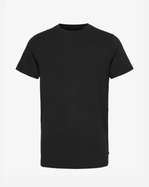 Bamboo R-Neck Tee -  Black