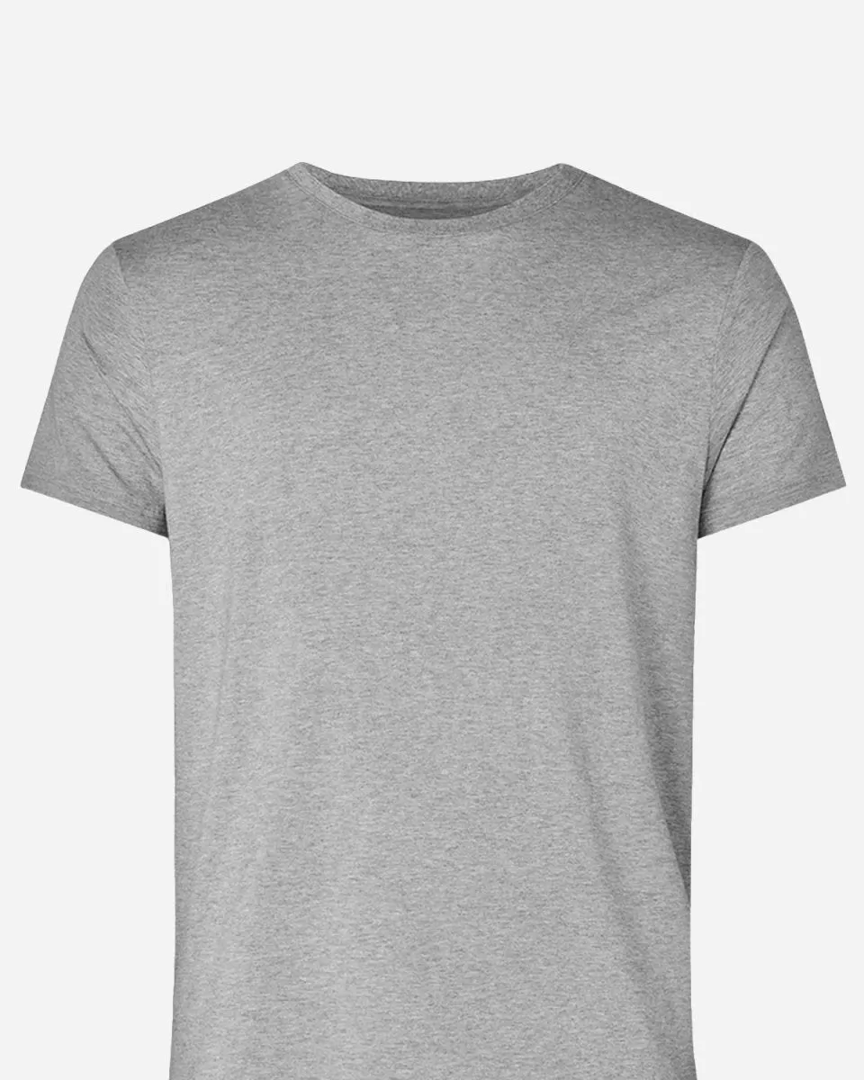 Bamboo R-Neck Tee - Grey