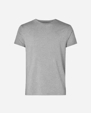 Bamboo R-Neck Tee - Grey