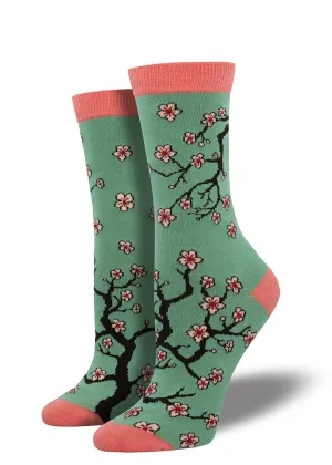Bamboo Sakura Socks