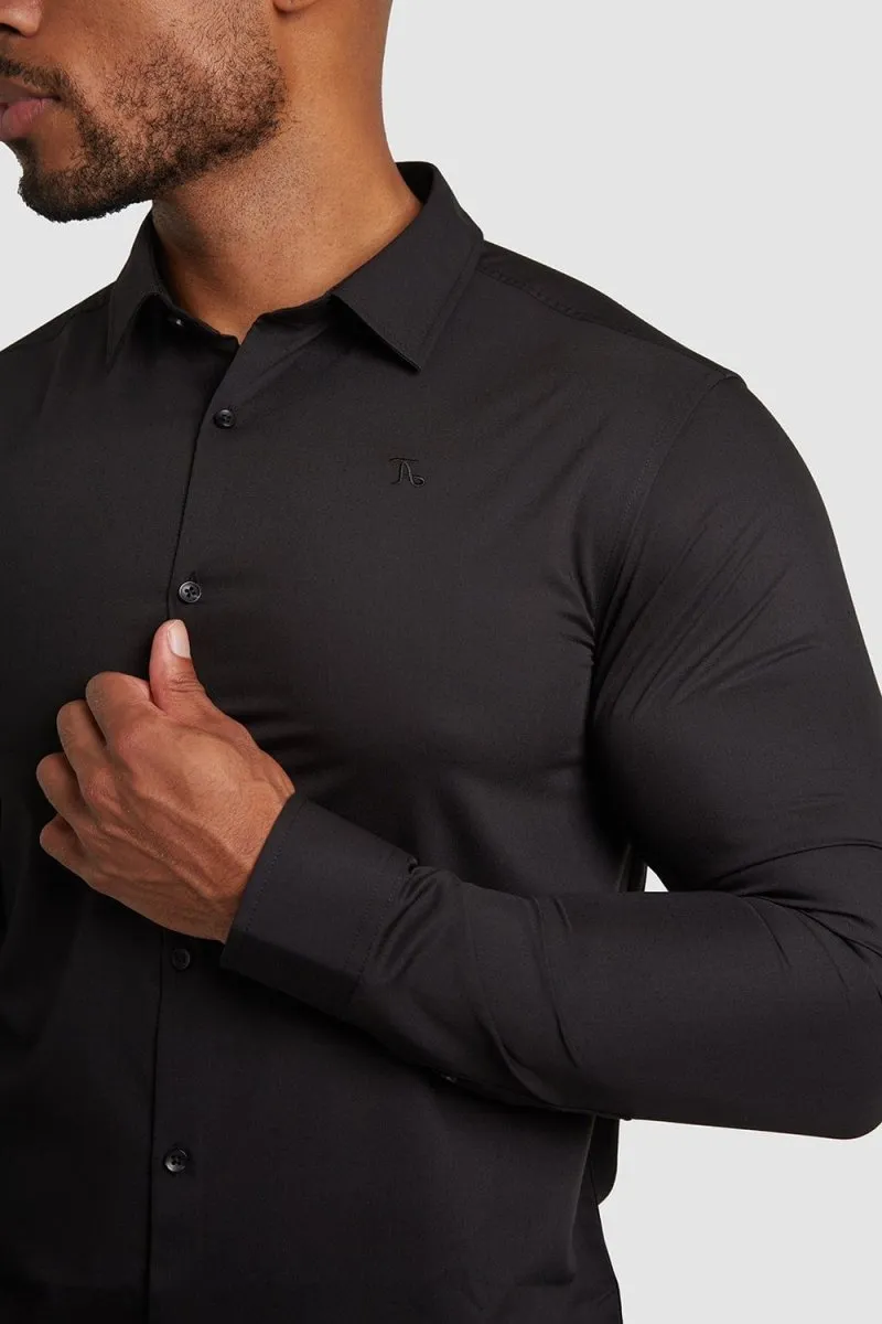 Bamboo Shirt in Black