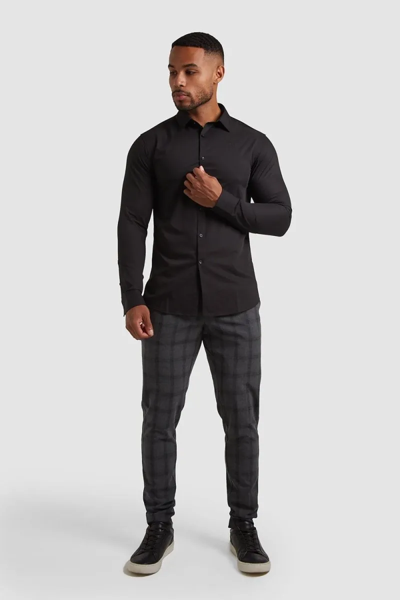 Bamboo Shirt in Black