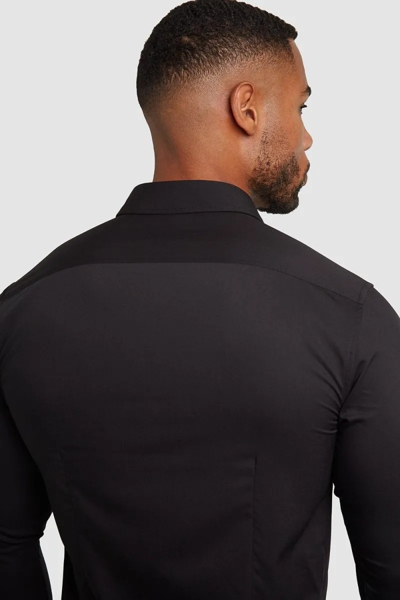 Bamboo Shirt in Black
