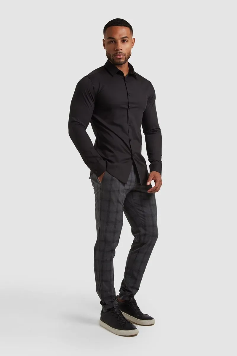 Bamboo Shirt in Black