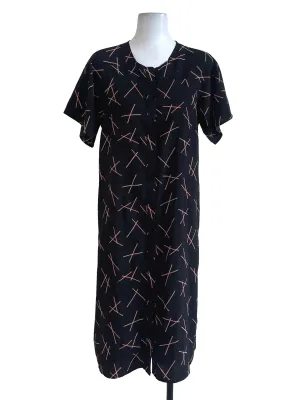 Black Abstract Dress