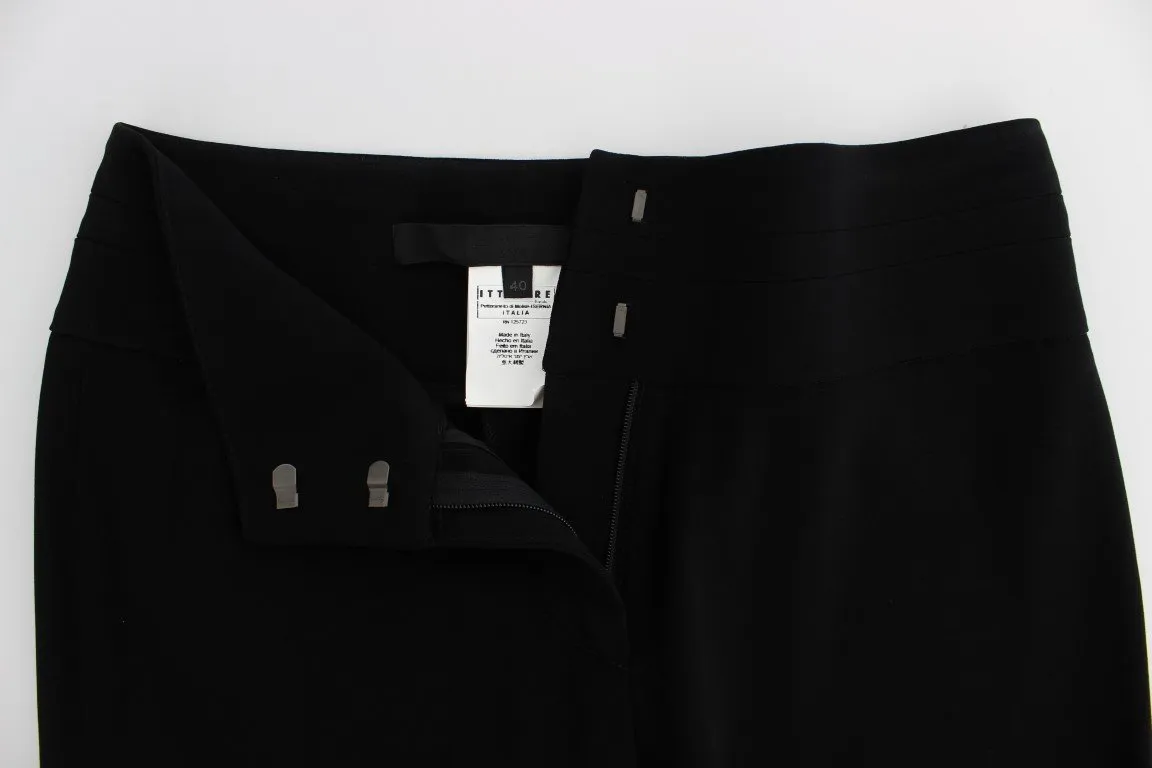 Black Two Button Two Piece Suit