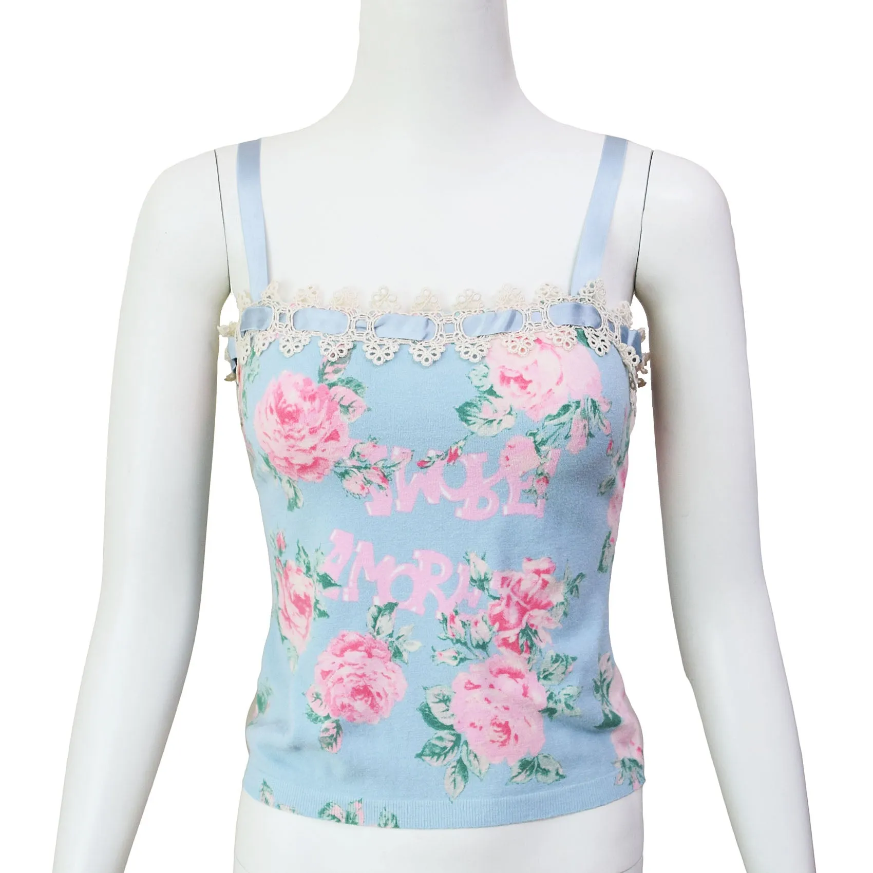 Blumarine Y2K Amore Cardigan Set