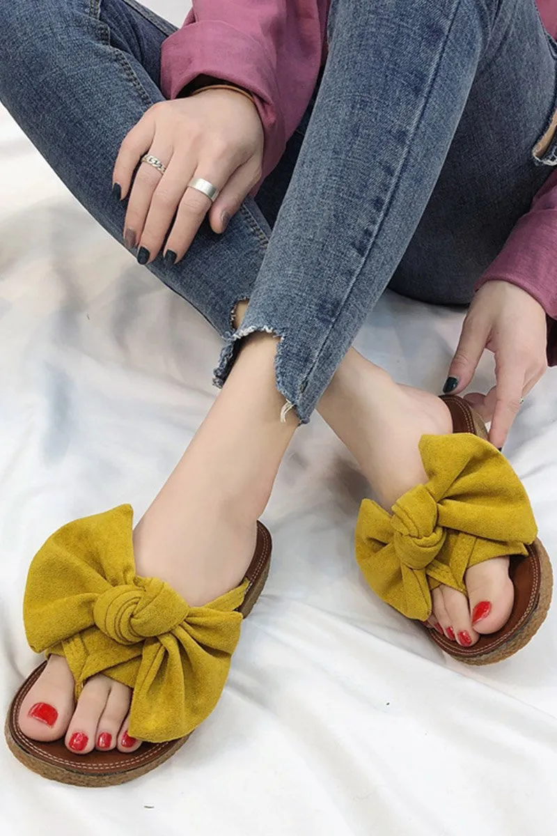 Bow Flip Flops