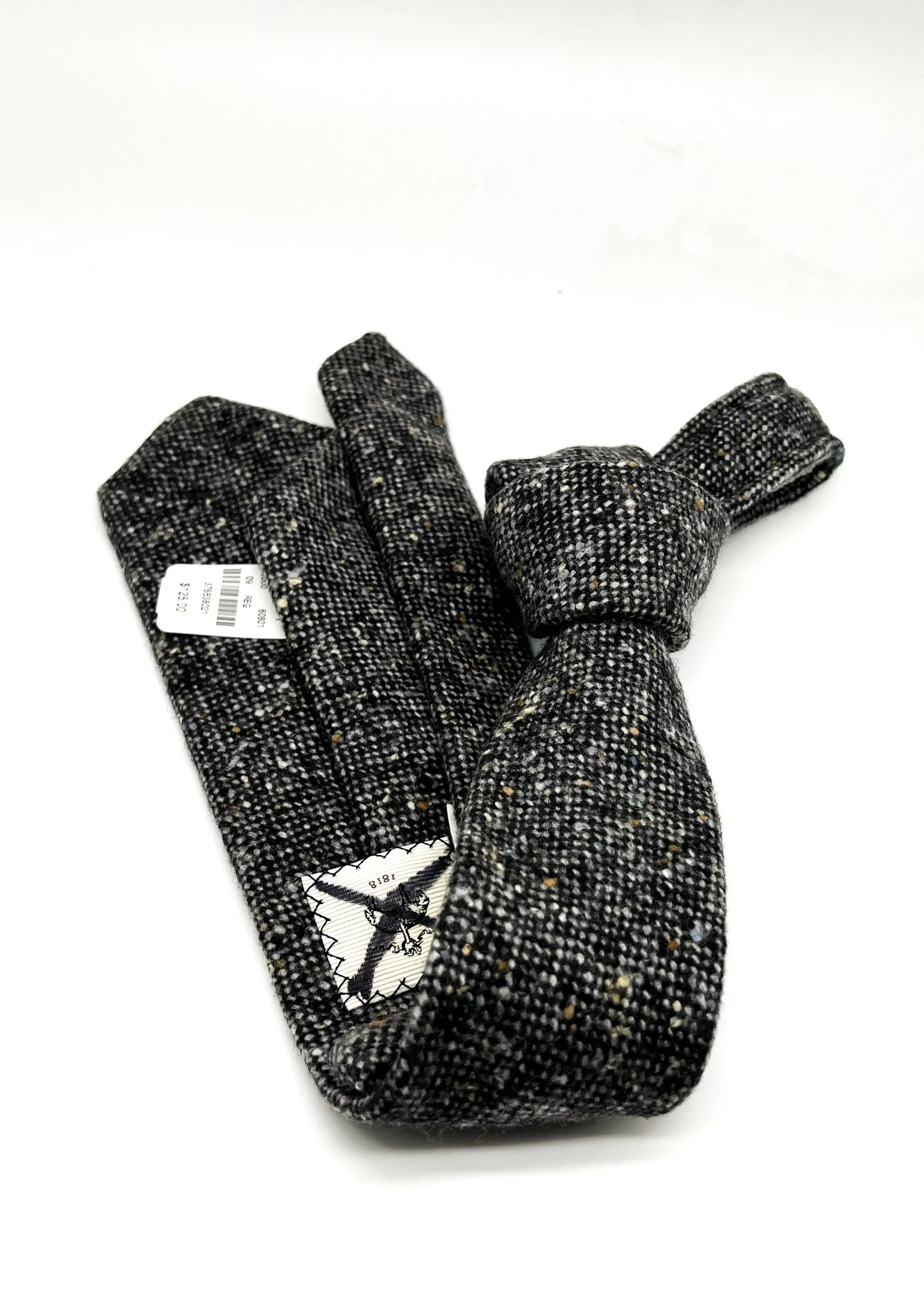 BROOKS BROTHERS BLACK FLEECE - By THOM BROWNE Wool Fleck - Tie