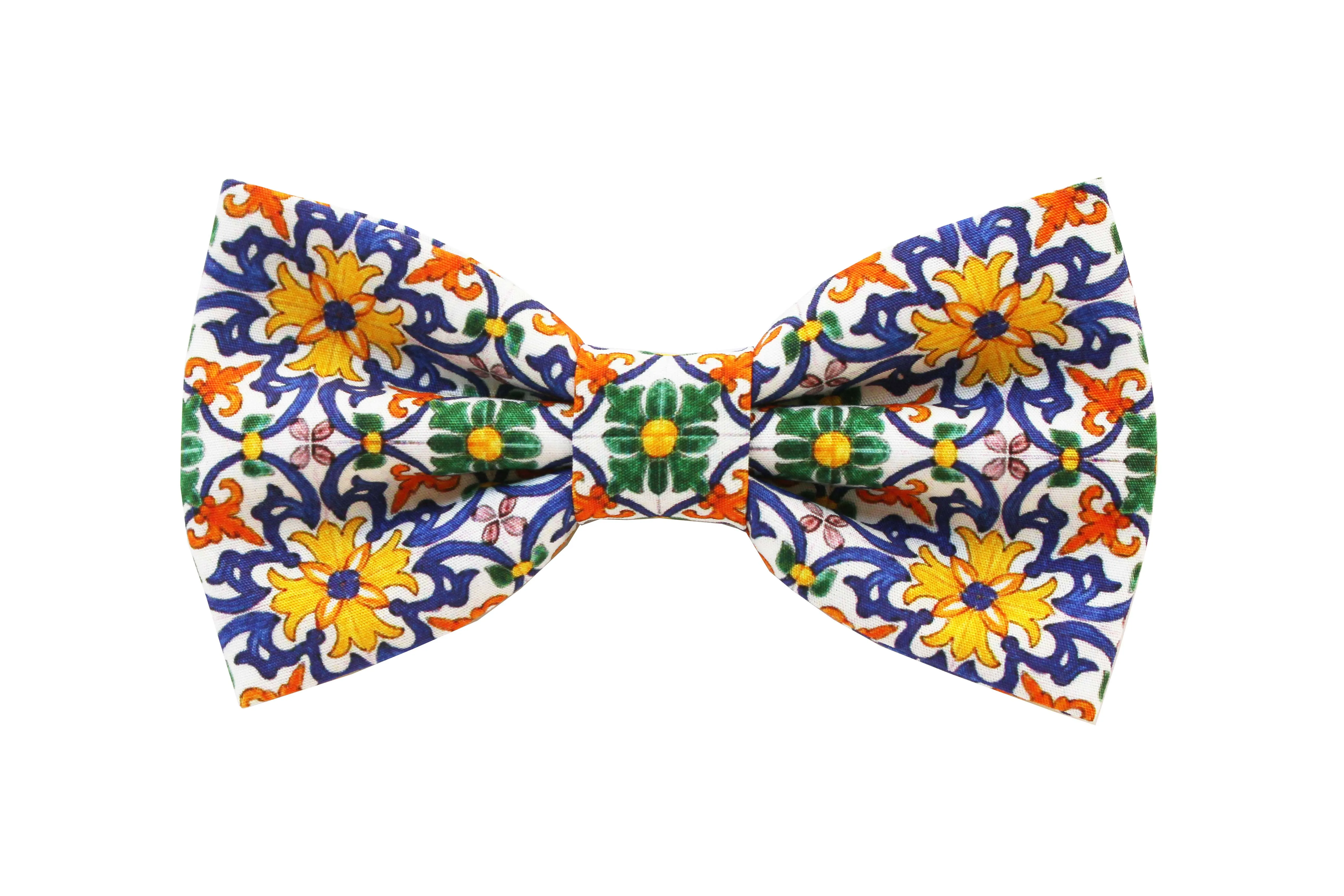 Capsule Collection Multicolor Maiolica Bow Tie