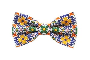 Capsule Collection Multicolor Maiolica Bow Tie