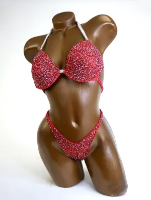Cherry Velvet Wellness Suit