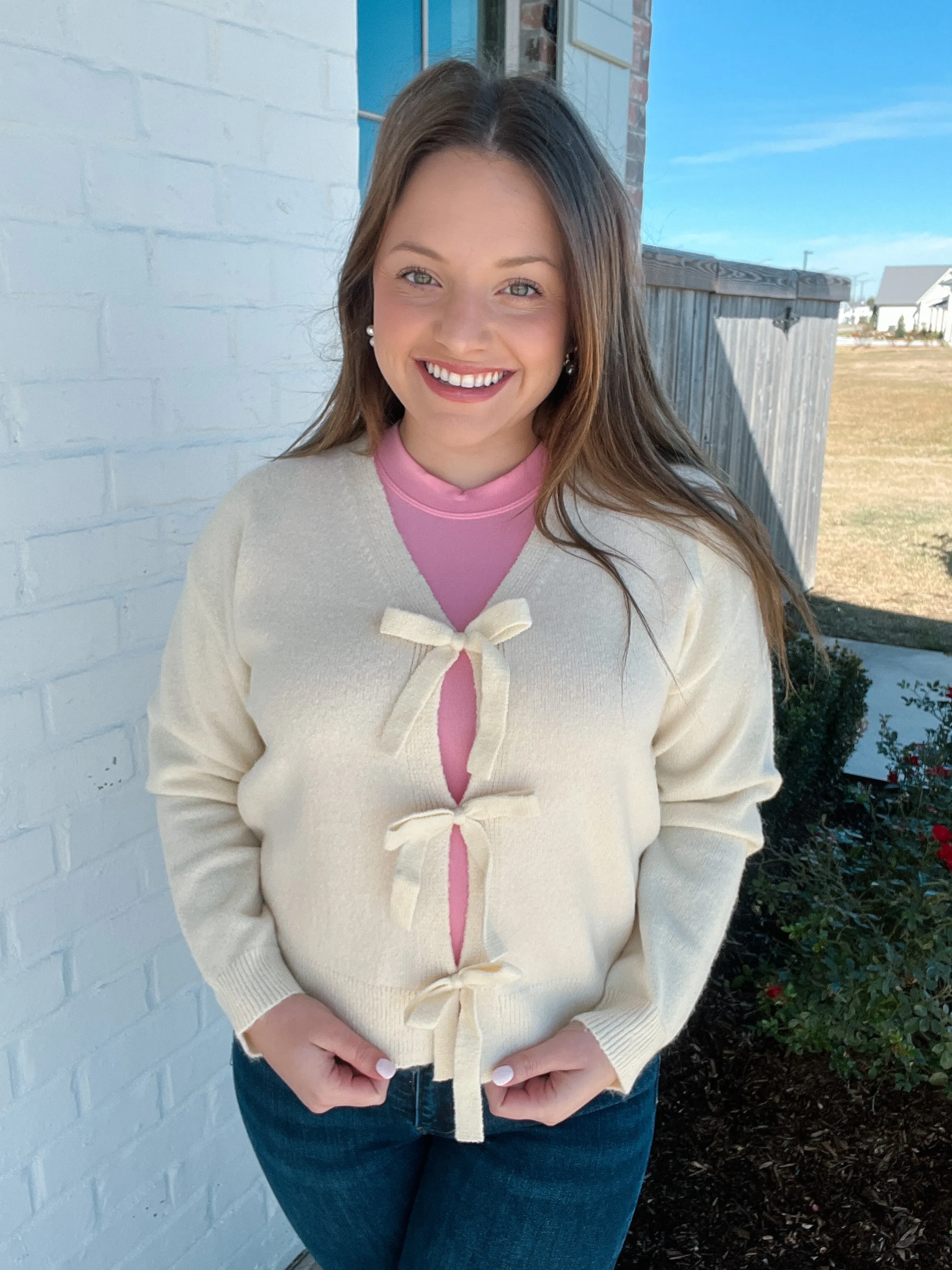 Coco Bow Sweater