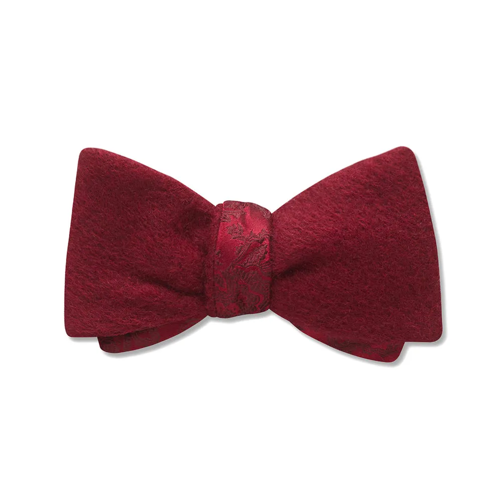 Copland/Burgundy Cashmere reversible - Kids' Bow Ties
