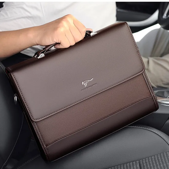 Davis Leather Laptop Bag For Men