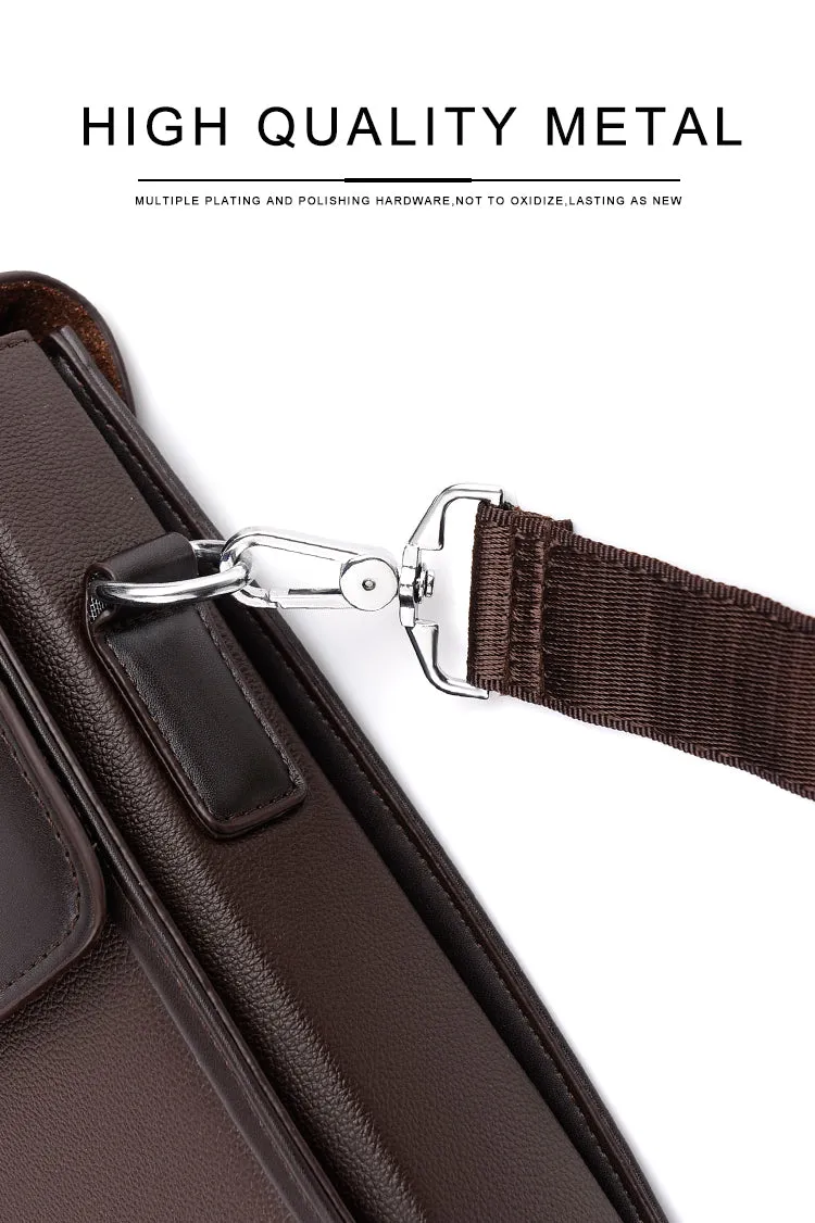 Davis Leather Laptop Bag For Men