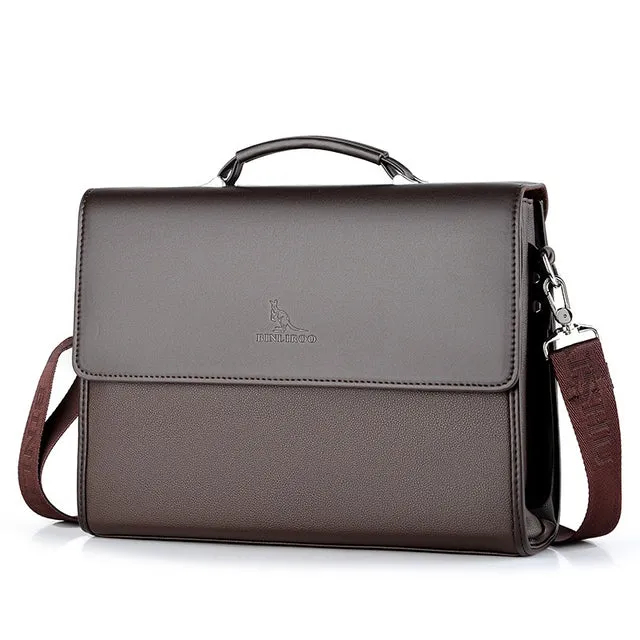 Davis Leather Laptop Bag For Men