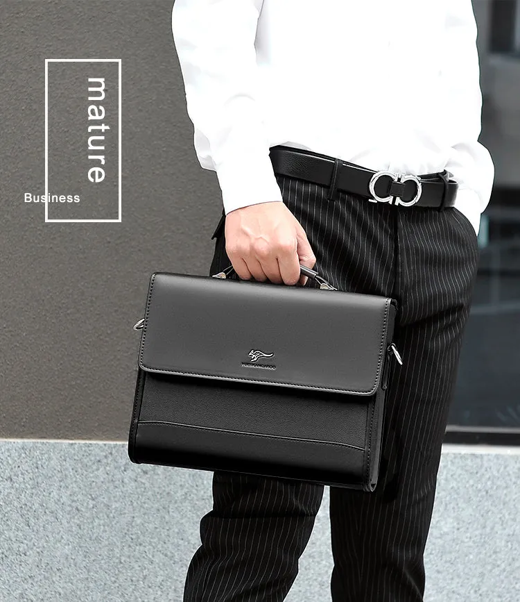 Davis Leather Laptop Bag For Men