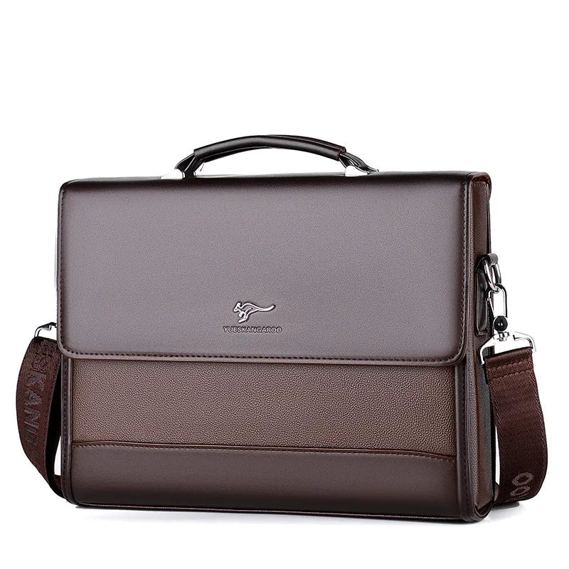 Davis Leather Laptop Bag For Men