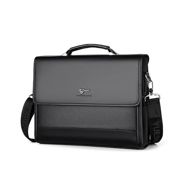 Davis Leather Laptop Bag For Men