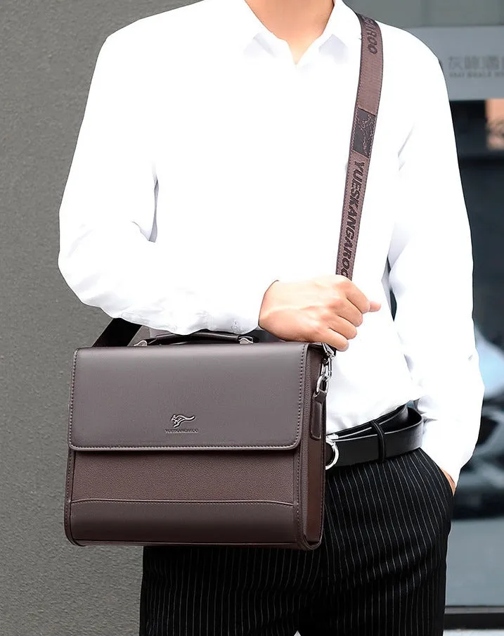 Davis Leather Laptop Bag For Men