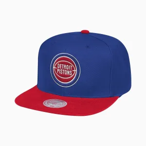 Detroit Pistons HWC Wool 2 Tone NBA Snapback Hat