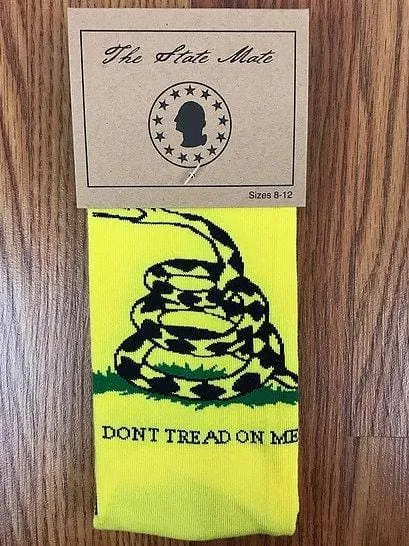 Don't Tread On Me - Gadsden Flag Socks