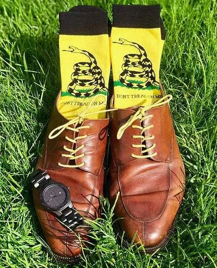 Don't Tread On Me - Gadsden Flag Socks