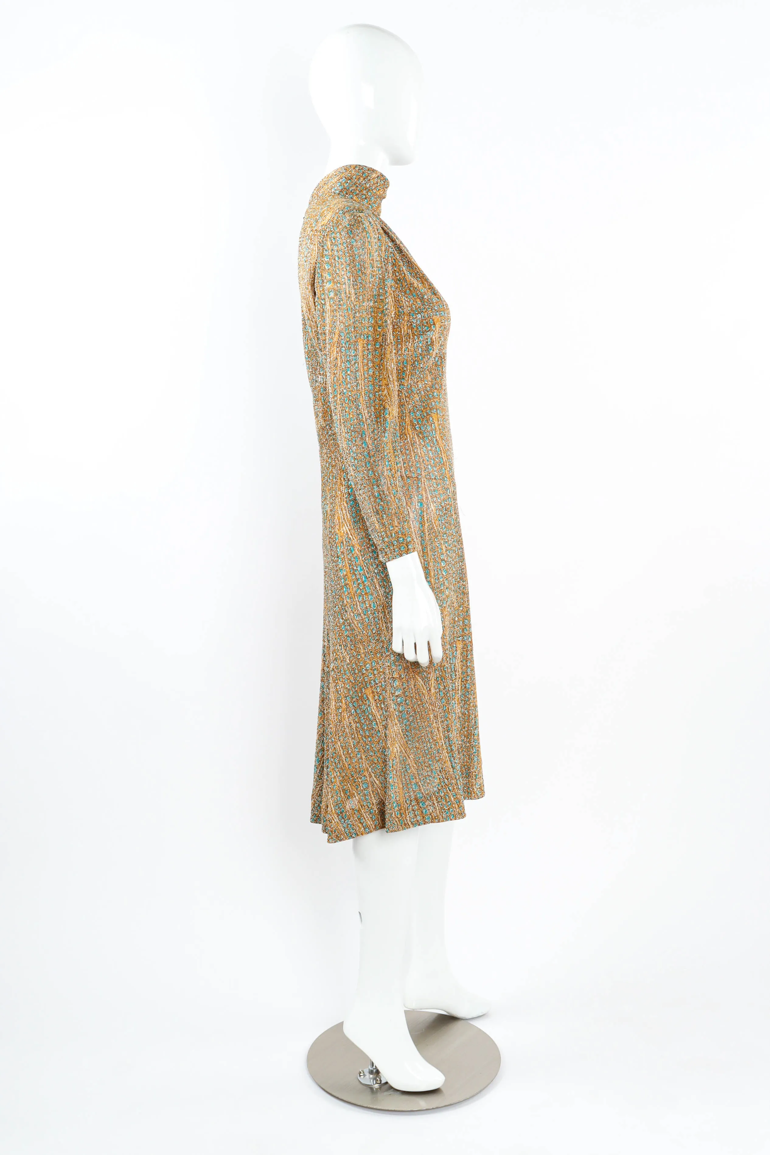 Dots & Minerals Print Dress