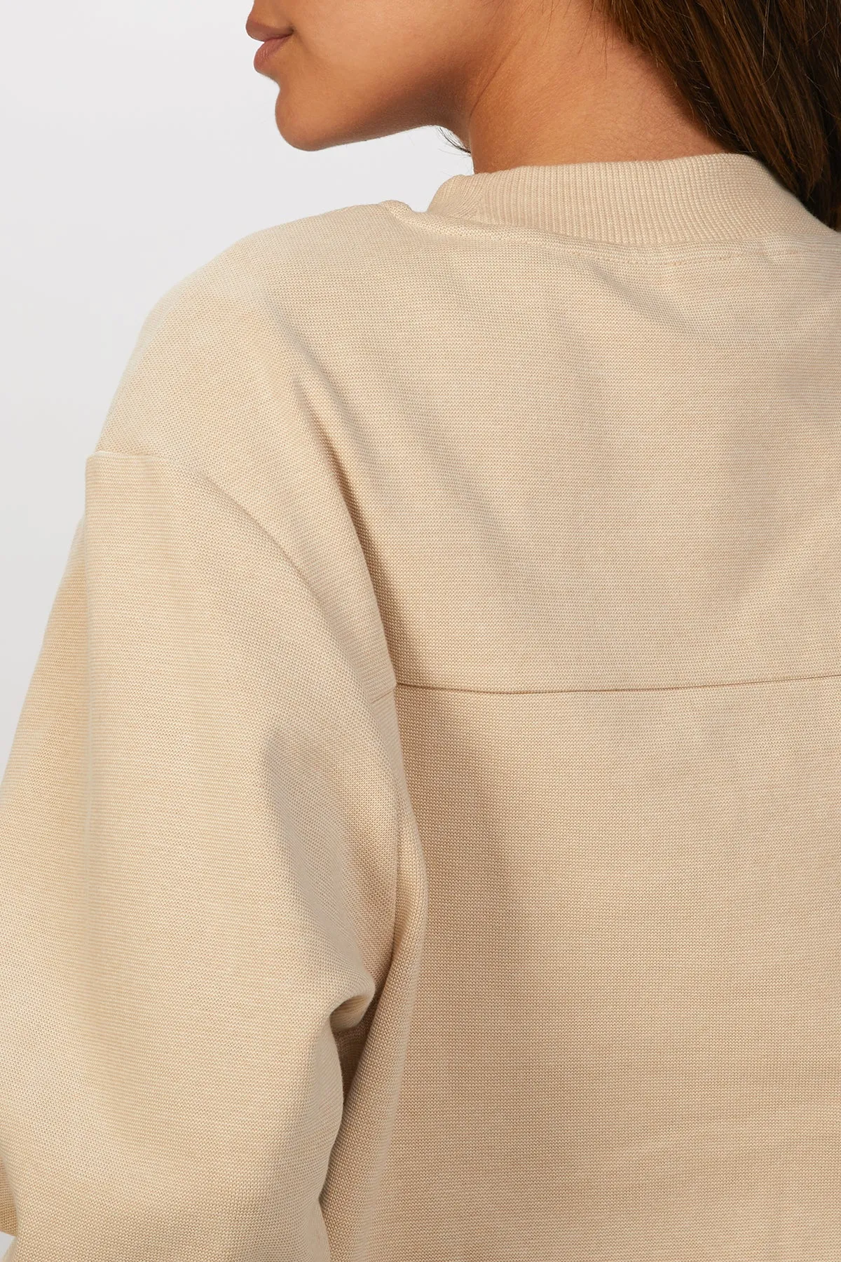 EDITH RIB PIQUE SWEAT