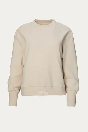 EDITH RIB PIQUE SWEAT
