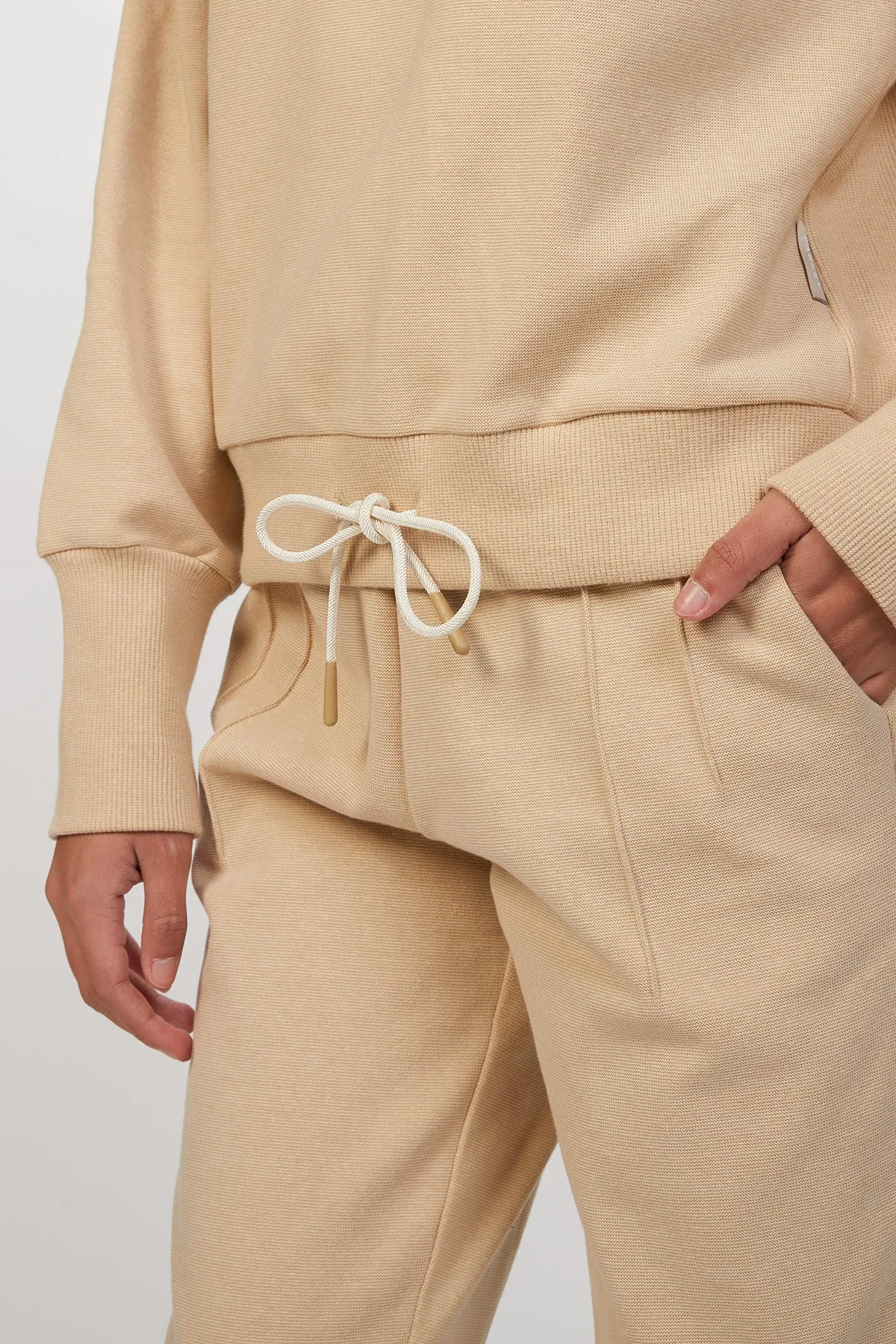 EDITH RIB PIQUE SWEAT