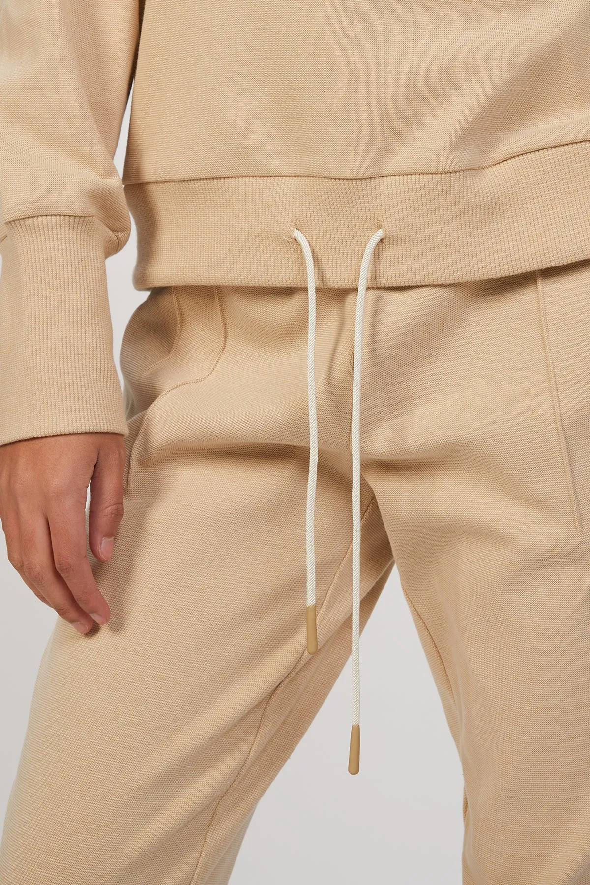 EDITH RIB PIQUE SWEAT