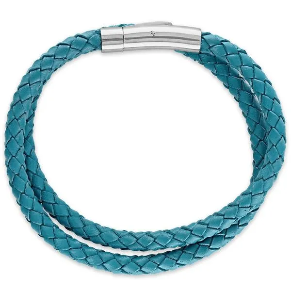 Esquire Double Wrap Leather Bracelet