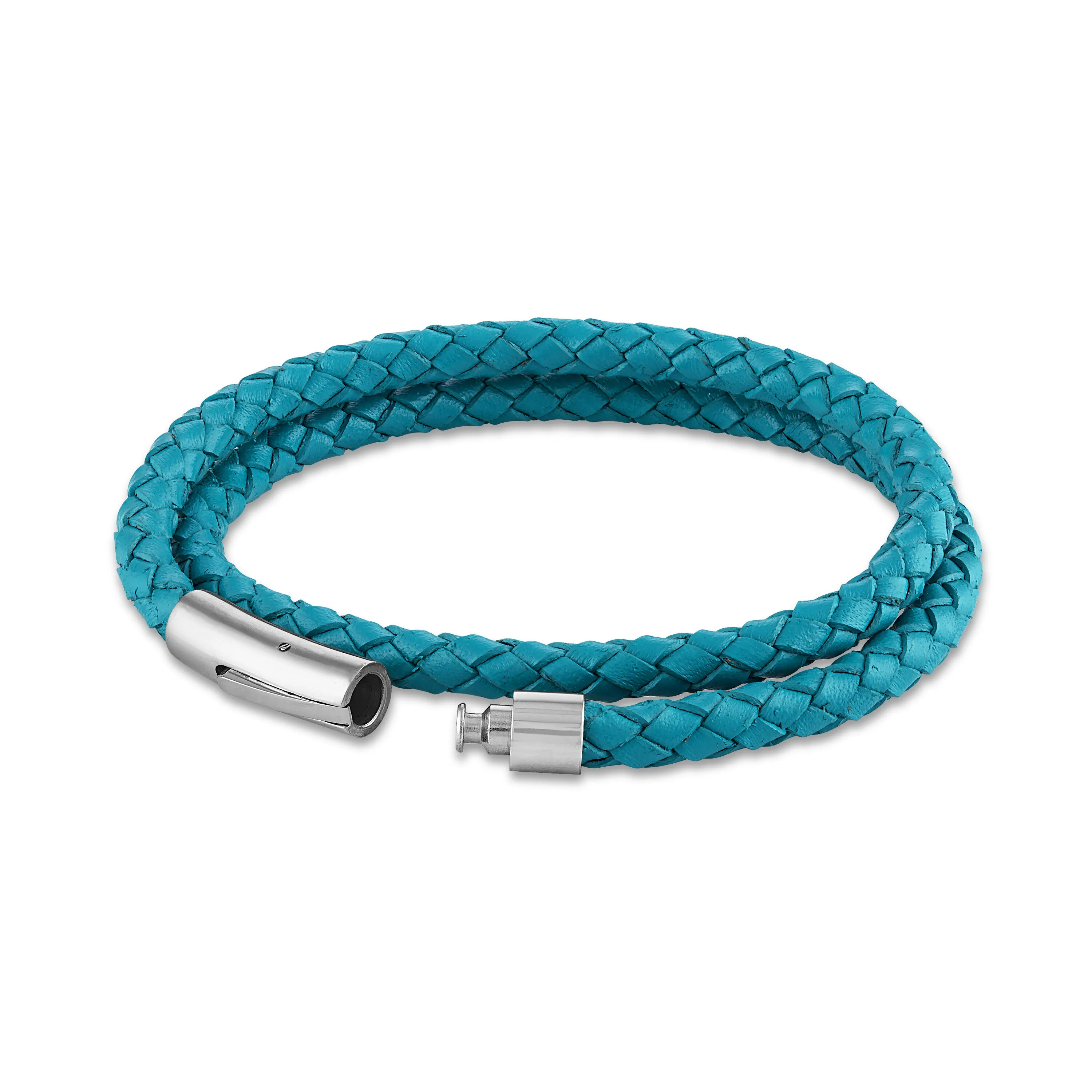 Esquire Double Wrap Leather Bracelet