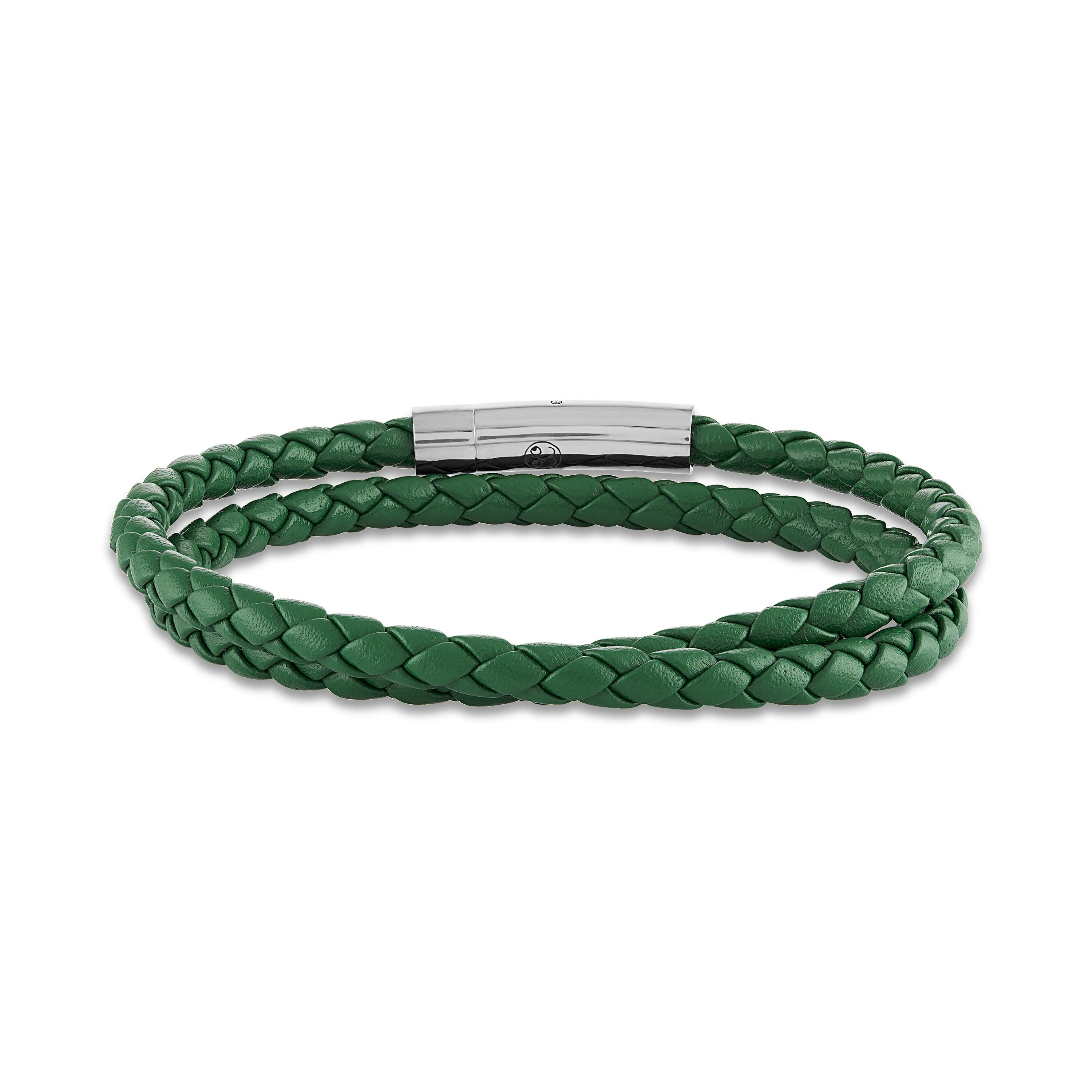 Esquire Double Wrap Leather Bracelet