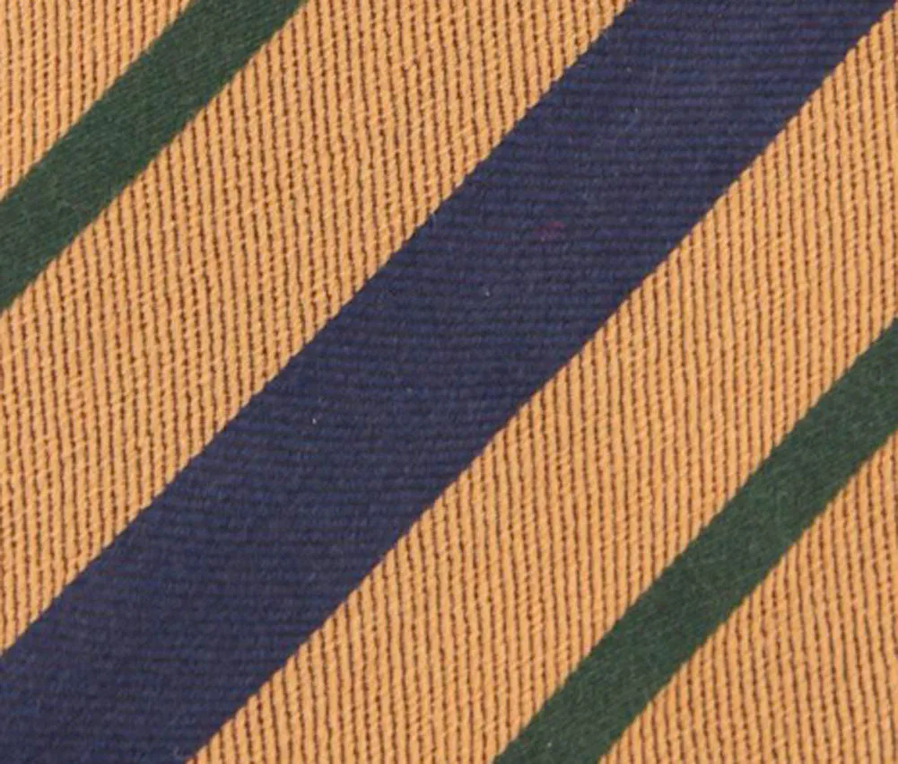 Finamore Napoli Light Brown Wool Blend Tie