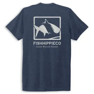 Fish Hippie Square Up Tee (Deep Sea)
